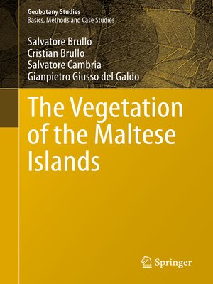 cover image of The Vegetation of the Maltese Islands